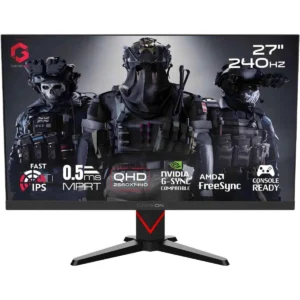 جيم أون شاشة ألعاب QHD بحجم ‎27"‎ 240Hz Fast