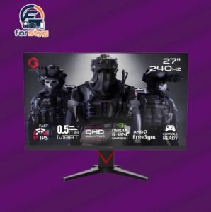 جيم أون شاشة ألعاب QHD بحجم ‎27"‎ 240Hz Fast