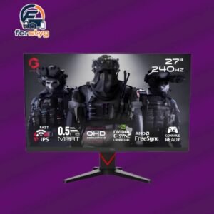 جيم أون شاشة ألعاب QHD بحجم 27" 240Hz Fast